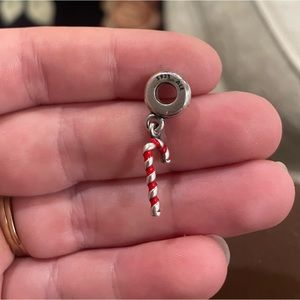 Candy cane Pandora charm